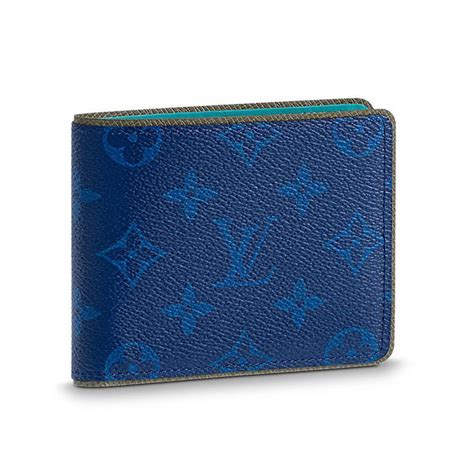 louis vuitton monogram men wallet|louis vuitton wallet men blue.